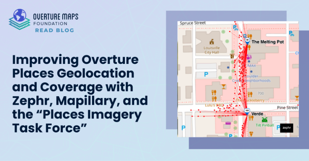Image of Overture Places Geolocation and Coverage with Zephr, MacPillary and the "Places Imagery Task Force"