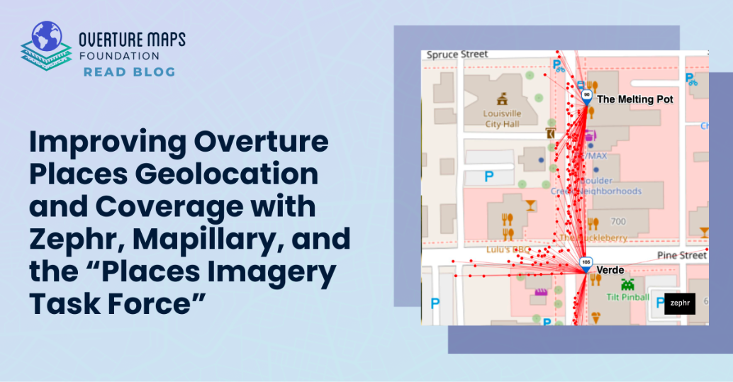 Image of Overture Places Geolocation and Coverage with Zephr, MacPillary and the "Places Imagery Task Force"